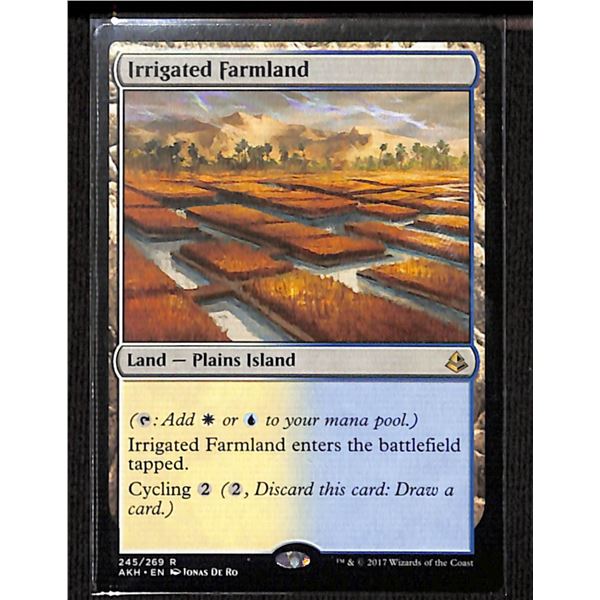 Magic the Gathering Irrigated Farmland Amonkhet