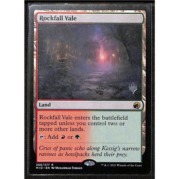 Magic the Gathering Rockfall Vale Innistrad: Midnight Hunt