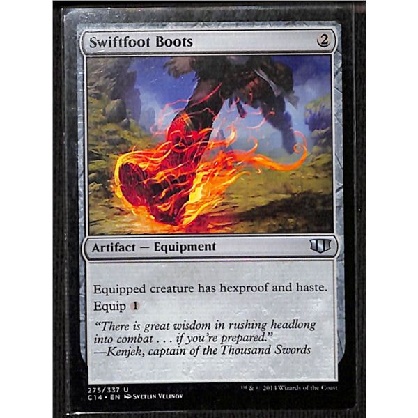 Magic the Gathering Swiftfoot Boots Commander 2014