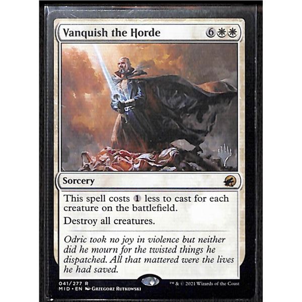 Magic The Gathering Vanquish the Horde Innistrad Midnight Hunt