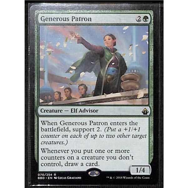 Magic the Gathering Generous Patron Battlebond
