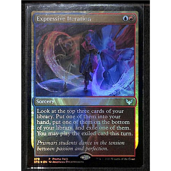 Magic the Gathering Expressive Iteration FOIL Strixhaven: School of Mages