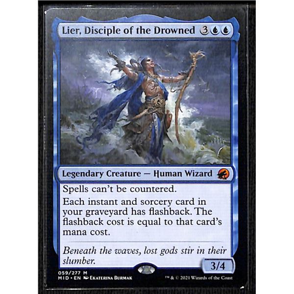 Magic the Gathering Lier, Disciple of the Drowned Innistrad: Midnight Hunt