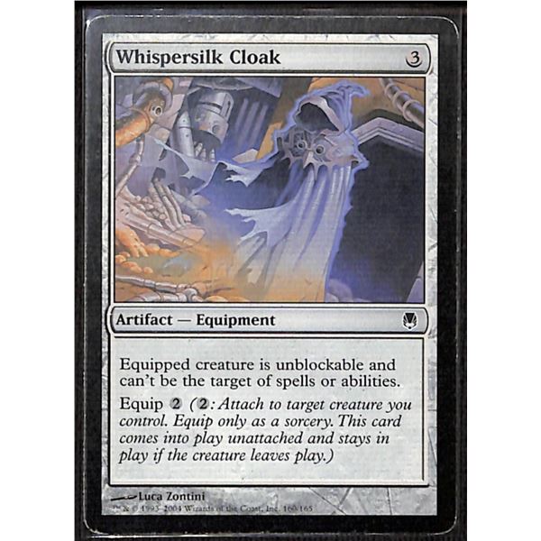 Magic the Gathering Whispersilk Cloak Darksteel