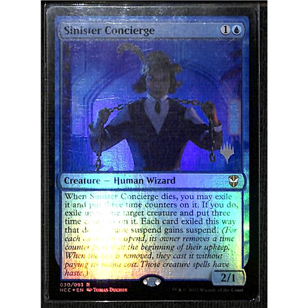 Magic the Gathering Sinister Concierge FOIL Streets of New Capenna: Commander