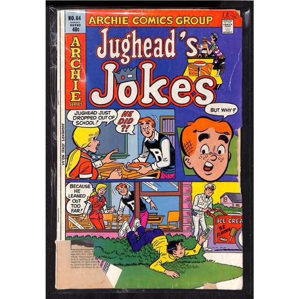 Archie Series Jughead's Jokes #64
