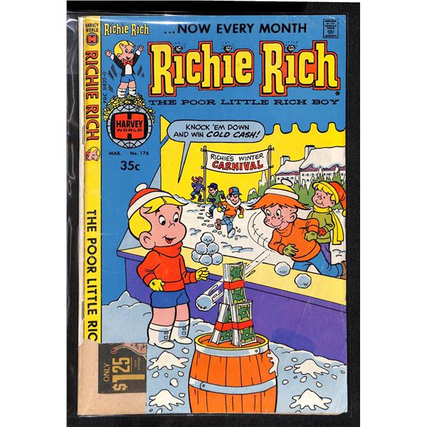 Richie Rich The Poor Little Rich Boy #176