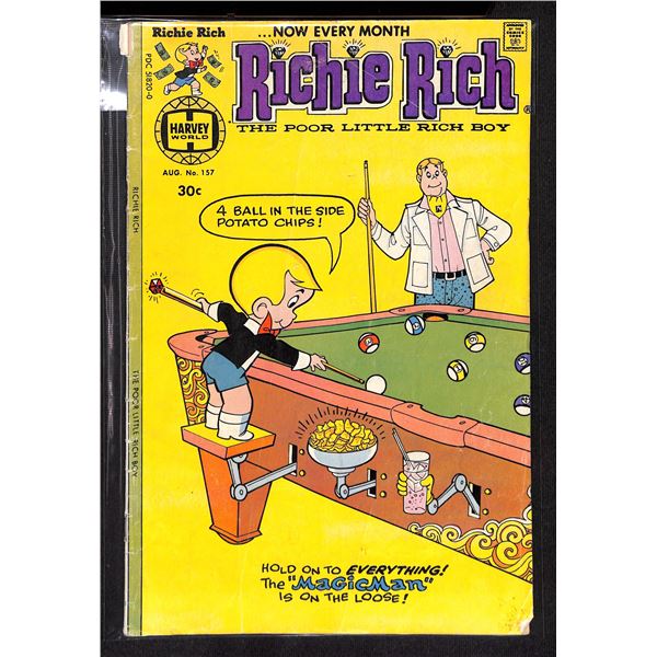 Richie Rich The Poor Little Rich Boy #157