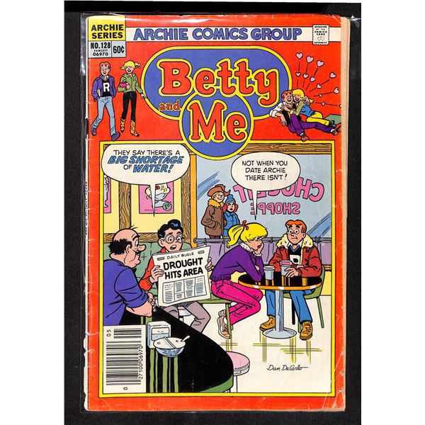 Archie Series Betty and Me #128