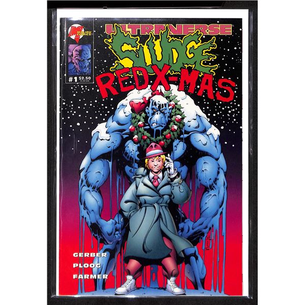 Ultraverse Sludge Red X-mas #1
