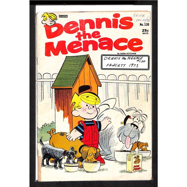 Fawcett Dennis The Menace #130