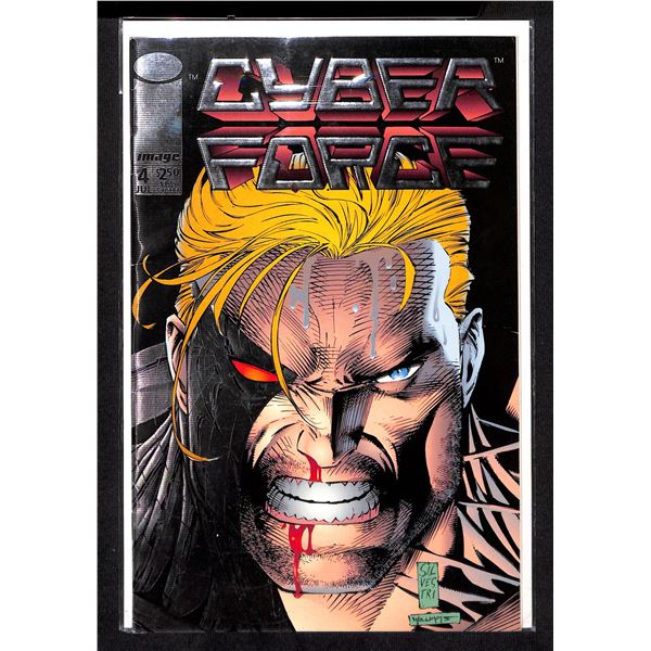 Image Cyber Force #4 Embossed Cover
