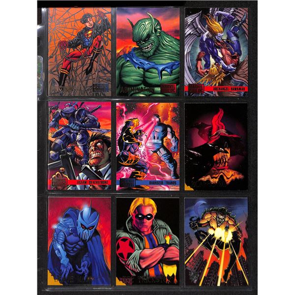 Lot Of 9 Various DC Collector Cards