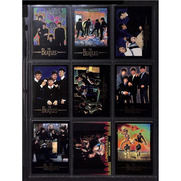 Lot Of 9 Various Music Beatles Collector Cards