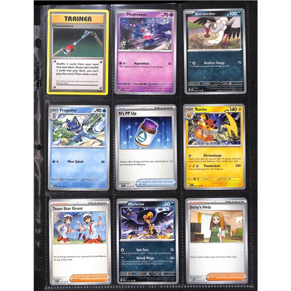 Lot Of 18 Various Pokemon Collector Cards