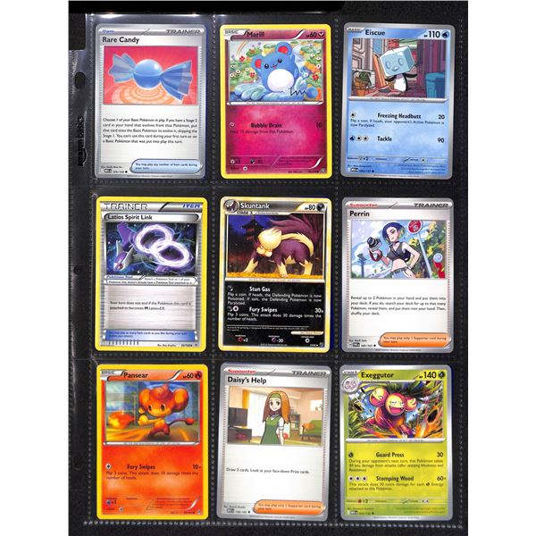 Lot Of 18 Various Pokemon Collector Cards