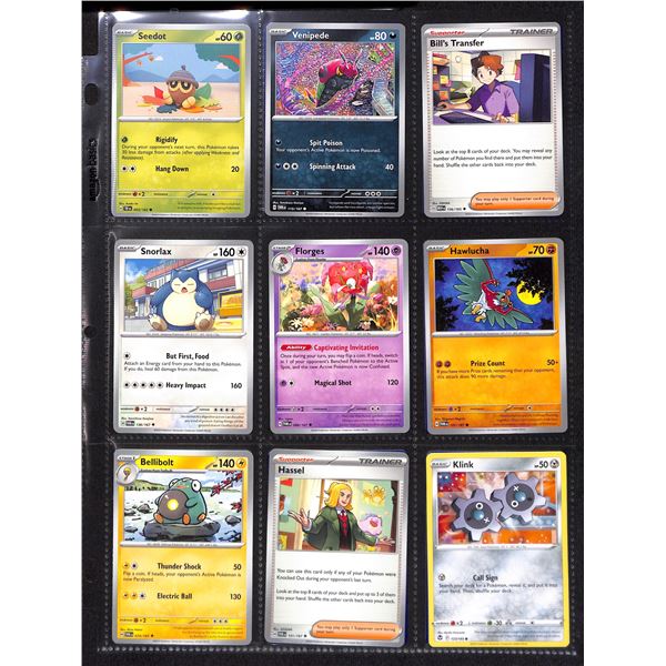 Lot Of 18 Various Pokemon Collector Cards