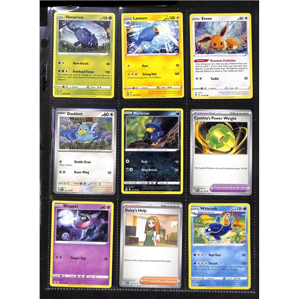 Lot Of 18 Various Pokemon Collector Cards