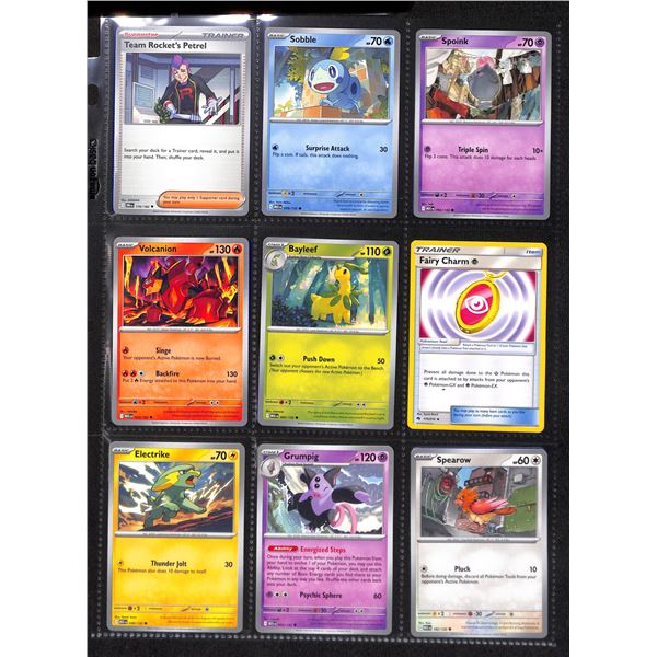Lot Of 18 Various Pokemon Collector Cards