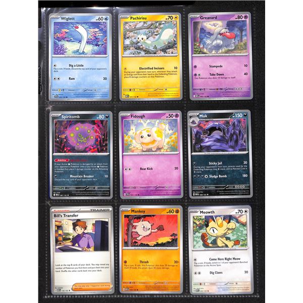 Lot Of 18 Various Pokemon Collector Cards