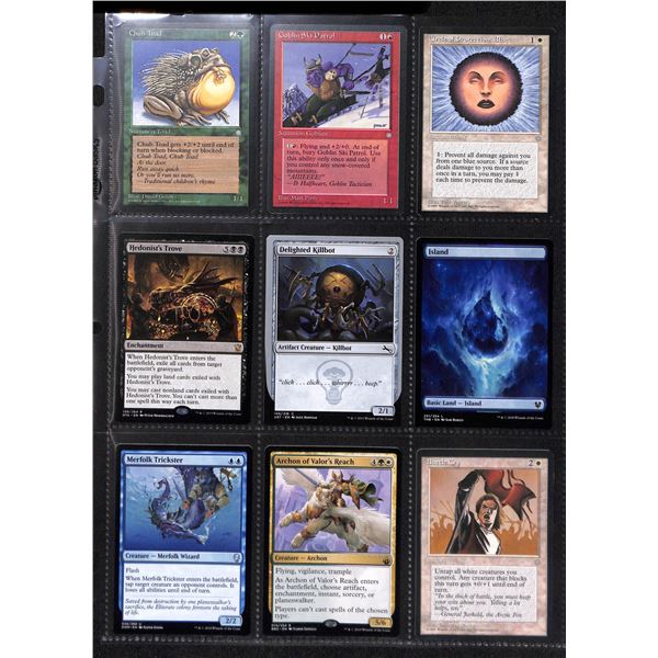 Lot Of 9 Various Magic The Gathering Cards Various Sets & Colors