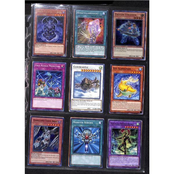 Lot Of 18 Various Yu-Gi-Oh Collector Cards Foil & Non-Foil Cards