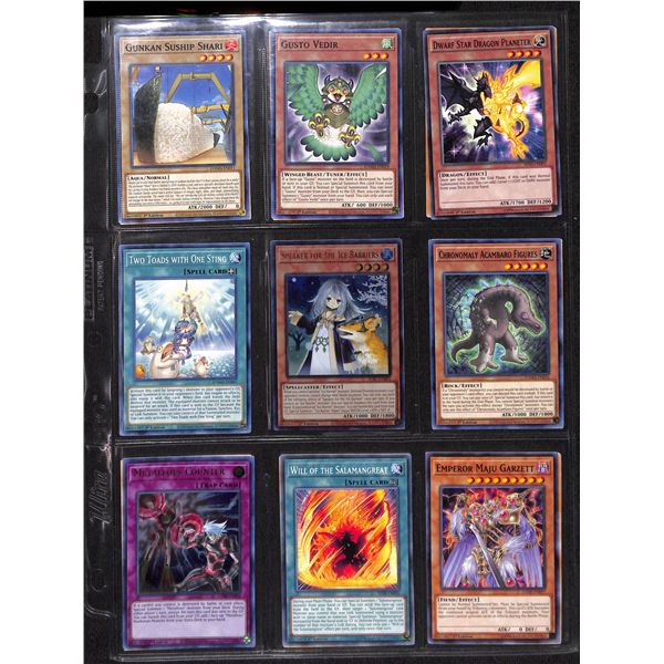 Lot Of 18 Various Yu-Gi-Oh Collector Cards Foil & Non-Foil Cards