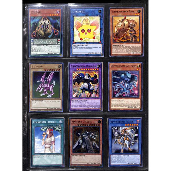 Lot Of 18 Various Yu-Gi-Oh Collector Cards Foil & Non-Foil Cards
