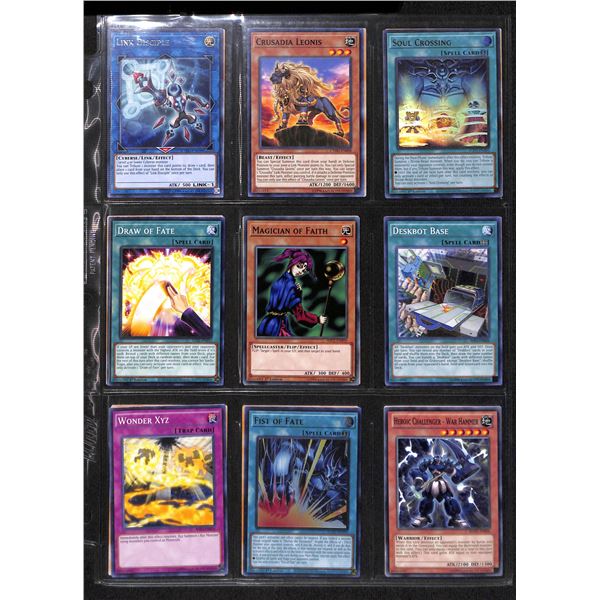 Lot Of 18 Various Yu-Gi-Oh Collector Cards Foil & Non-Foil Cards