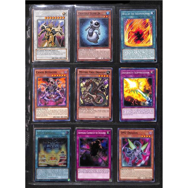 Lot Of 18 Various Yu-Gi-Oh Collector Cards Foil & Non-Foil Cards