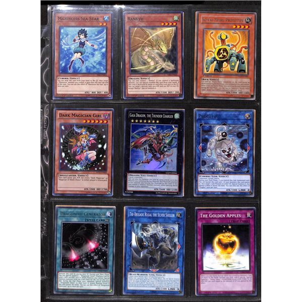Lot Of 18 Various Yu-Gi-Oh Collector Cards Foil & Non-Foil Cards