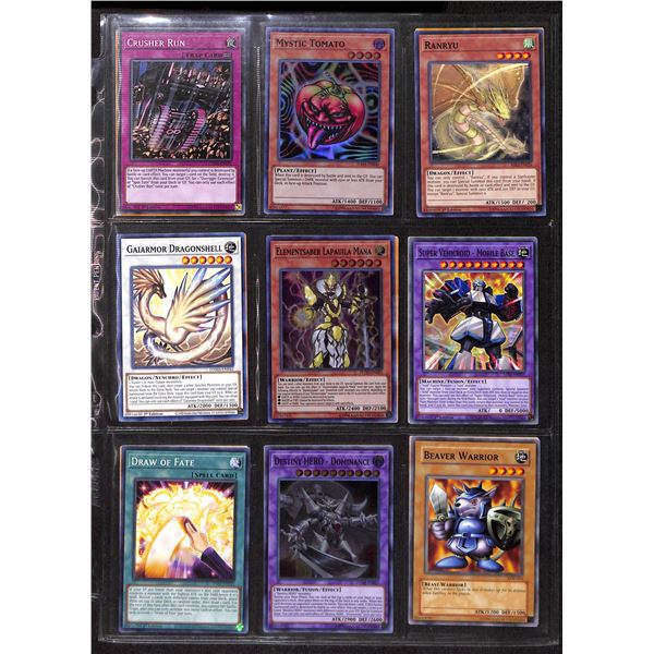 Lot Of 18 Various Yu-Gi-Oh Collector Cards Foil & Non-Foil Cards