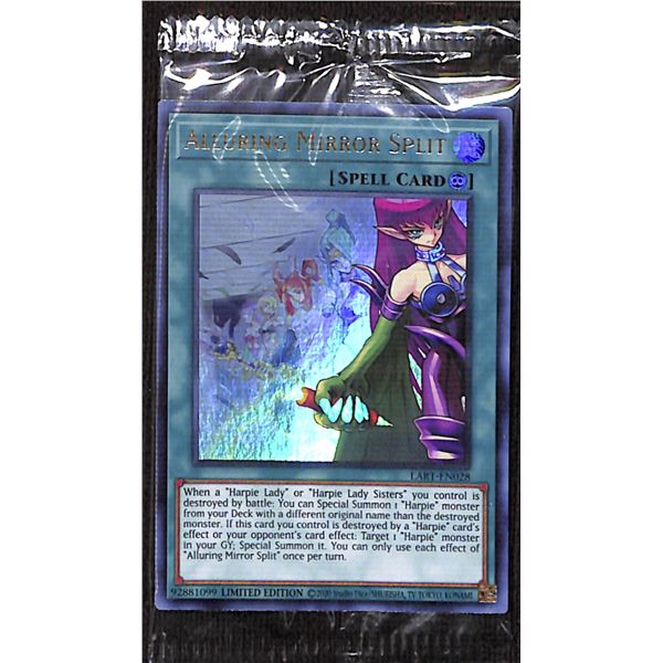 Yugioh LART-EN028 Alluring Mirror Split Sealed Limited Edition