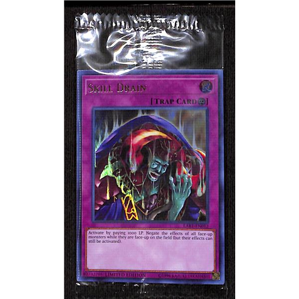 Yugioh LART-EN012 Skill Drain Sealed Limited Edition