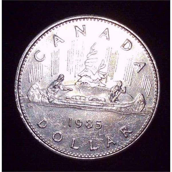 1985 Canadian $1 Dollar Coin