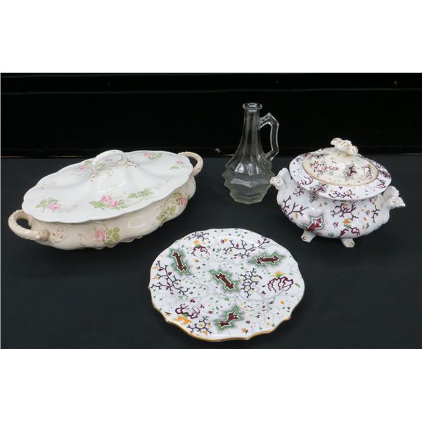Vintage Lot Johnson Brothers & Other Vintage Serving Dishes