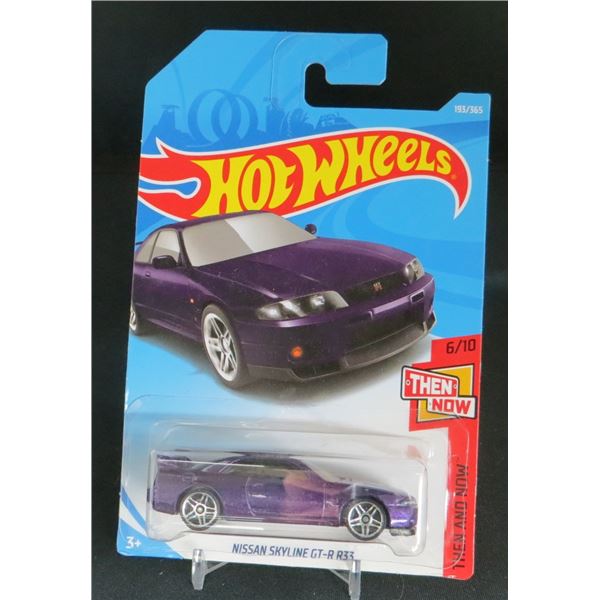 Hot Wheels Then and Now Nissan Skyline GT-R R33