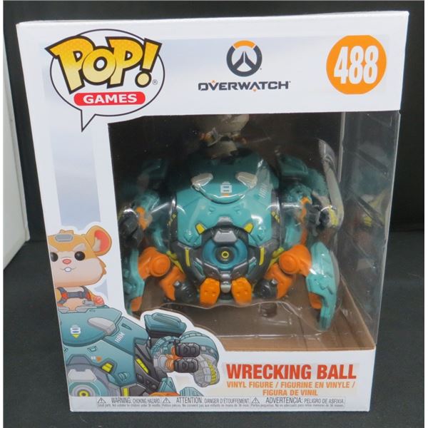 New Funko Pop Overwatch Wrecking Ball #488 BV $55
