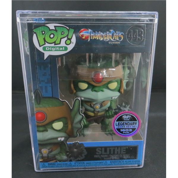 New Funko Pop NFT Thundercats Slithe #443 With Hard Case BV $165
