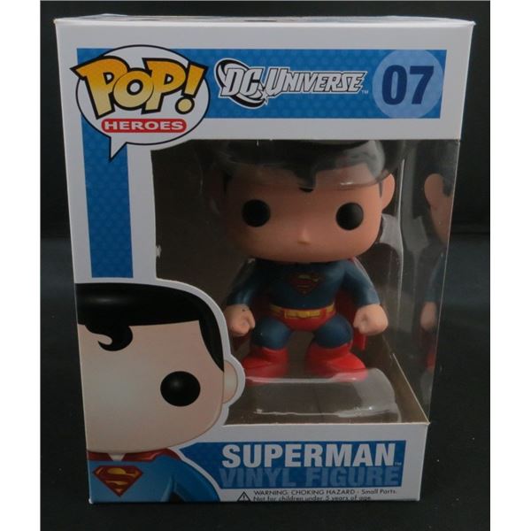 New Funko Pop DC Universe Superman #07 BV $65