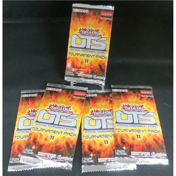 5 Sealed Packs Of Yu-Gi-Oh Official Tournament Store Tournament Pack #11
