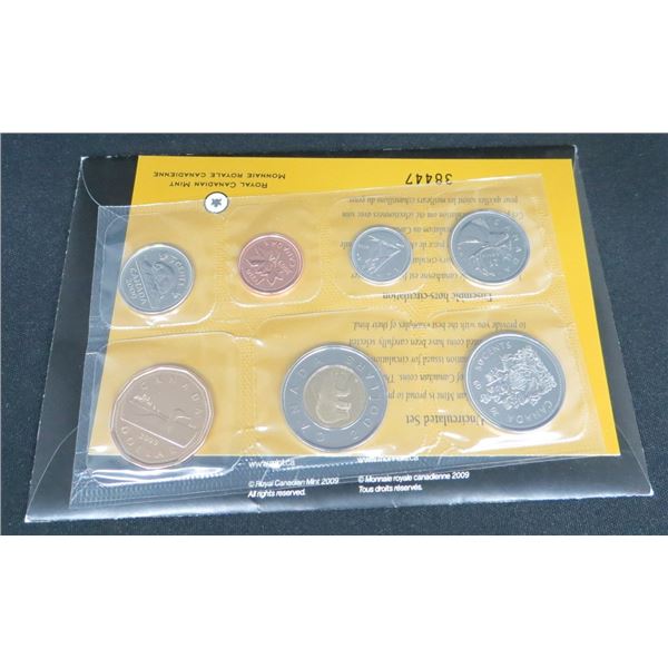 Royal Canadian Mint 2009 Proof-Like Brilliant Uncirculated 7 Coin Collector Set