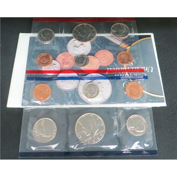 1989 USA Uncirculated P&D Mint Sets