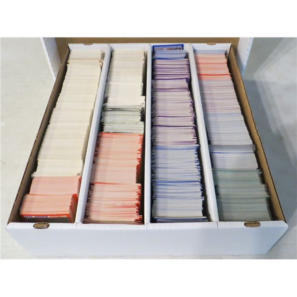 Donated 3000 Count Box Of Sports Cards