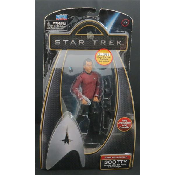 Star Trek Scotty Fully Poseable Action Figure Toy