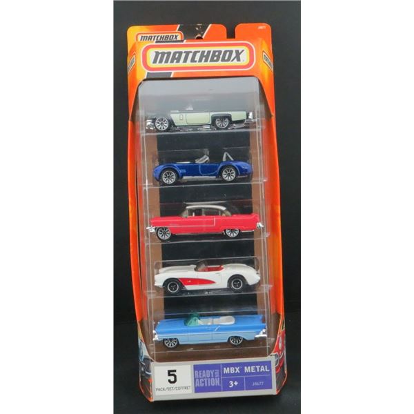Matchbox MBX Metal 5 Pack Classic Cars