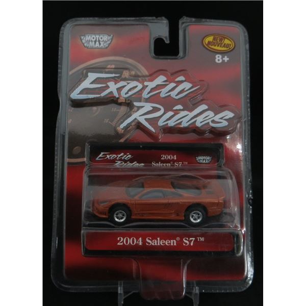 Motor Max 1/64 Diecast Car Exotic Rides 2004 Saleen S7