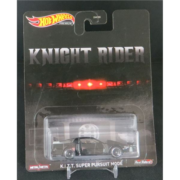 Hot Wheels Knight Rider K.I.T.T Super Pursuit Mode Die-Cast 1:64 Scale