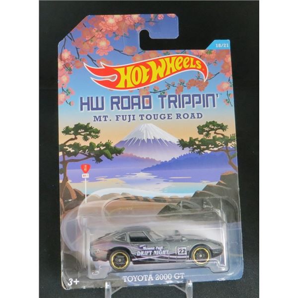Hot Wheels HW Road Trippin MT. Fuji Touge Road Toyota 2000 GT