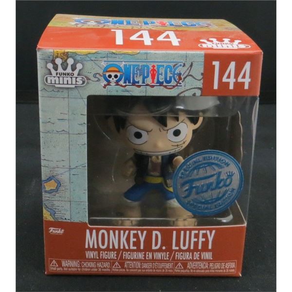 New Funko Minis ONE PIECE - Monkey D. Luffy #144 Vinyl Figure